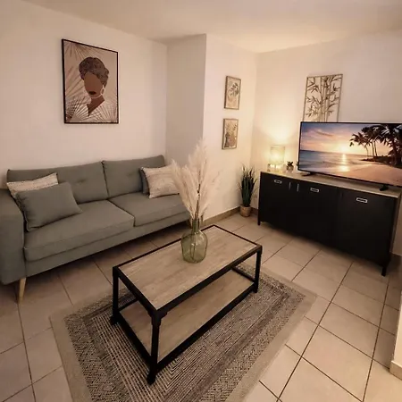 T2 Cosy & Lumineux Avec Clim Et Wifi Διαμέρισμα Περπινιάν